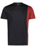 CMP Funktionsshirt in Schwarz/Rot