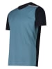 CMP Fietsshirt lichtblauw/donkerblauw