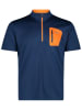 CMP Fahrradtrikot in Dunkelblau/Orange
