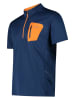 CMP Fahrradtrikot in Dunkelblau/Orange
