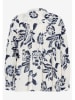 More & More Blouse wit/donkerblauw