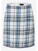 More & More Rok wit/blauw