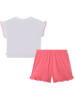 Billieblush 2tlg. Outfit in Weiß/ Pink