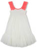 Billieblush Kleid in Weiß/ Pink