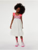 Billieblush Kleid in Weiß/ Pink