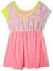 Billieblush Kleid in Pink/ Lila/ Gelb