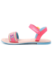 Billieblush Sandalen in Pink/ Hellblau