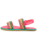 Billieblush Sandalen in Pink/ Gelb/ Grün