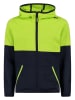 CMP Sweatvest groen/donkerblauw