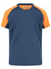 CMP Functioneel shirt donkerblauw/oranje