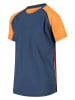 CMP Funktionsshirt in Dunkelblau/ Orange