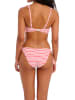 Freya Bikini-Oberteil in Rot/ Weiß
