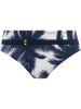 FANTASIE SWIM Bikini-Hose in Dunkelblau/ Weiß