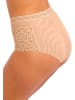 Wacoal Pełne figi high waist w kolorze beżowym