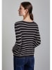 Street One Trui donkerblauw/wit