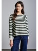 Street One Sweatshirt in Grau/Creme
