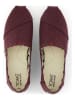 TOMS Espadrilles in Rot