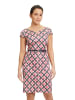 Betty Barclay Jurk lichtroze/donkerblauw