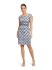 Betty Barclay Jurk wit/blauw