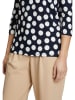 Betty Barclay Shirt donkerblauw/wit