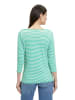Betty Barclay Shirt in Türkis/Weiss