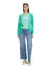 Betty Barclay Shirt in Türkis/Weiss