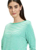 Betty Barclay Shirt in Türkis/Weiss