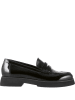 Högl Leren mocassins "Stanley" zwart