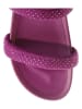 Högl Leder-Pantoletten "Crystal" in Lila