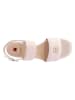 Högl Leder-Sandaletten "Demi" in Creme