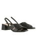Högl Leder-Sandaletten "Summer" in Schwarz