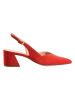 Högl Leren slingpumps "Laura" rood