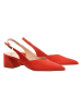 Högl Leren slingpumps "Laura" rood