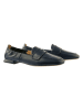 Högl Leder-Slipper "Liu" in Dunkelblau