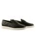 Högl Leder-Slipper "Ryan" in Schwarz