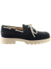 Högl Leren mocassins "Timberly" donkerblauw