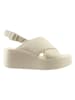 Högl Leder-Sandaletten "Lucie" in Creme