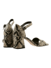 Högl Leren haksandalen "Beatrice" kaki