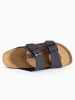 Sunbay Klapki "Balmain" w kolorze granatowym