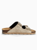 Sunbay Slippers "Trefle" goudkleurig