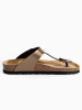 Sunbay Teenslippers "Camelia" goudkleurig