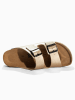 Sunbay Slippers "Orange" goudkleurig