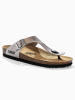 Sunbay Teenslippers "Camelia" zilverkleurig