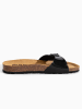 Sunbay Slippers "Jasmin" zwart
