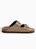 Sunbay Slippers "Trefle" goudkleurig