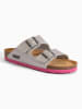Sunbay Slippers "Trefle" zilverkleurig