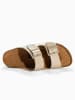 Sunbay Pantoletten "Trefle" in Gold