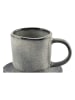 Salt and Pepper 4er-Set: Kaffeetassen "Capri" in Blau/ Grün - 200 ml