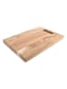 Salt and Pepper Schneidebrett "Slice" in Hellbraun - (L)46 x (B)32 cm