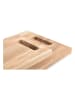 Salt and Pepper Schneidebrett "Slice" in Hellbraun - (L)46 x (B)32 cm